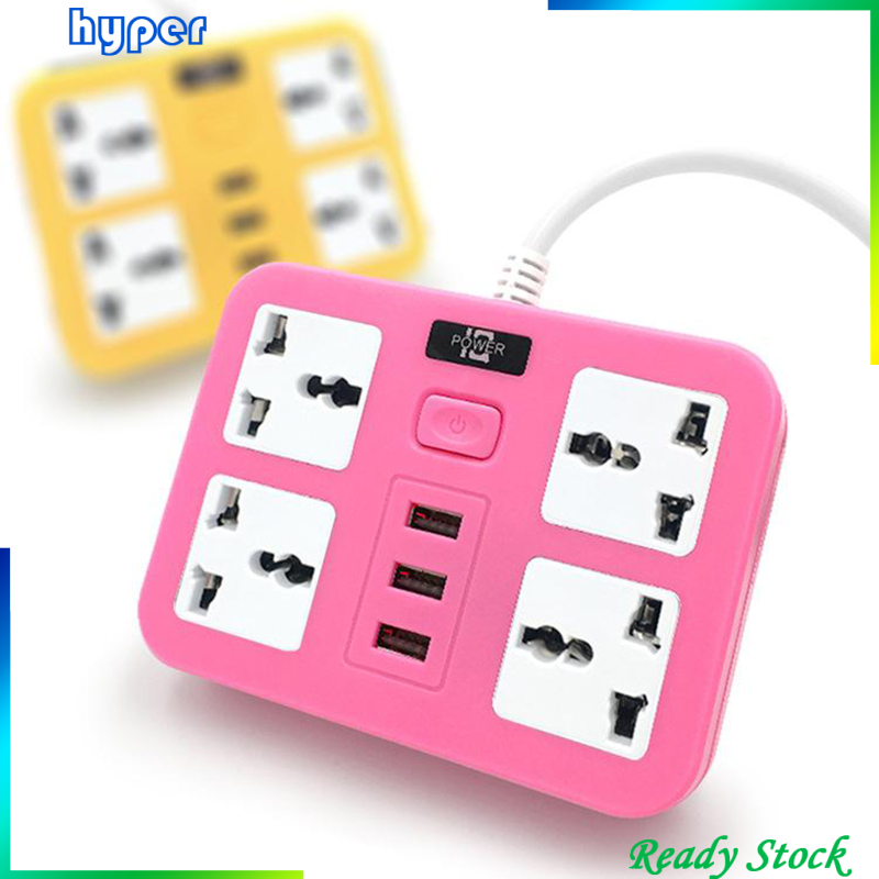 Ổ Cắm Điện 3 Cổng Usb 1.8m | BigBuy360 - bigbuy360.vn