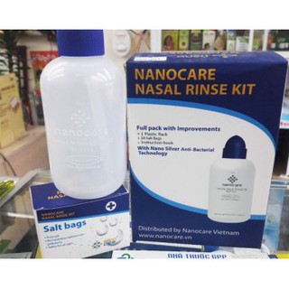 Bình rửa mũi Nanocare
