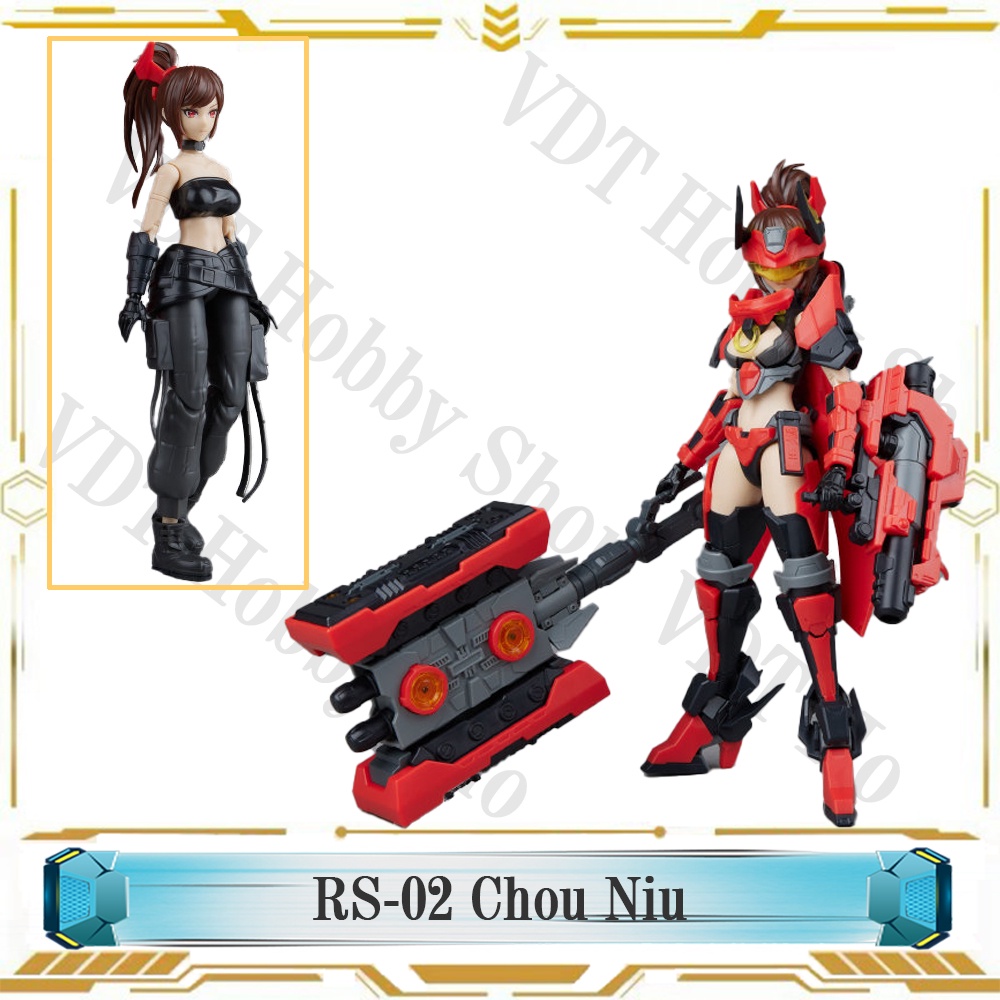 Mô hình lắp ráp Raider Of Shadow 1/12 RS-02 Chou Niu