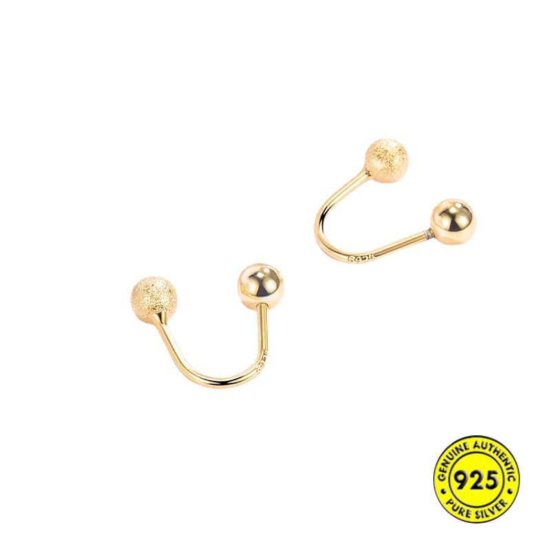 Khuyên Tai Mạ Vàng 18K Thiết Kế Độc Đáo Thời Trang