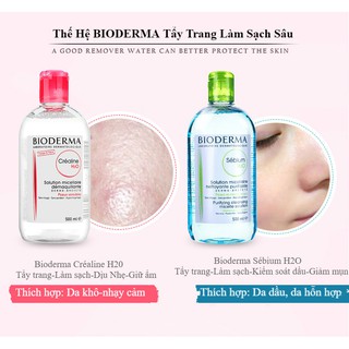 Tẩy Trang Bioderma 500ml