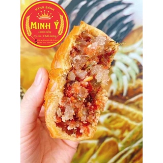 Bánh trung thu cổ truyền minh ý, bánh nướng nhân thập cẩm, bánh trung thu nhân thập cẩm