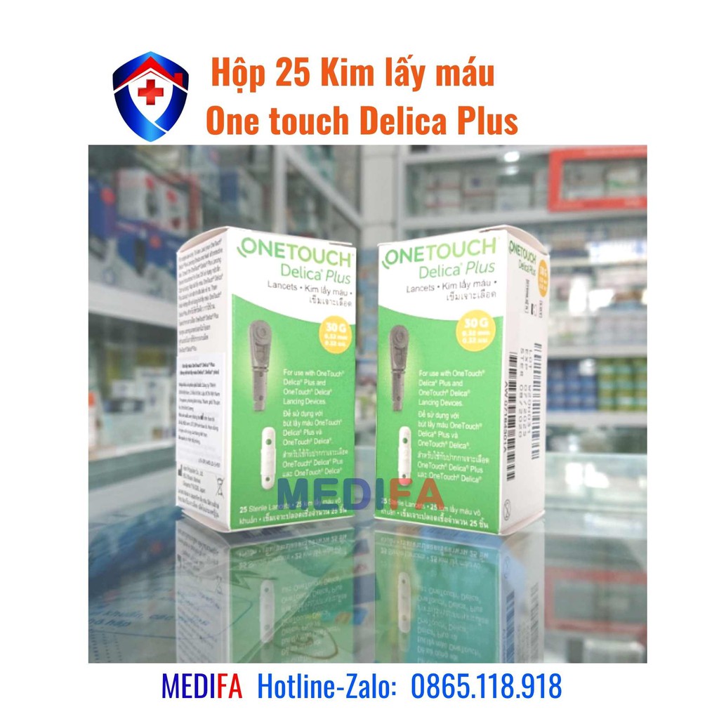 ✨ COMBO  GIÁ SỈ ✨ Que thử đường huyết One Touch Ultra Plus  Kim lấy máu One Touch Delica Plus ✨ Nhập khẩu chính hãng