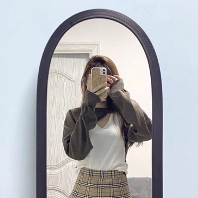 Áo CROPTOP chéo vai -Ju Seok Kyung PENTHOU Kèm ẢNH THẬT Cuộc chiến thượng lưu