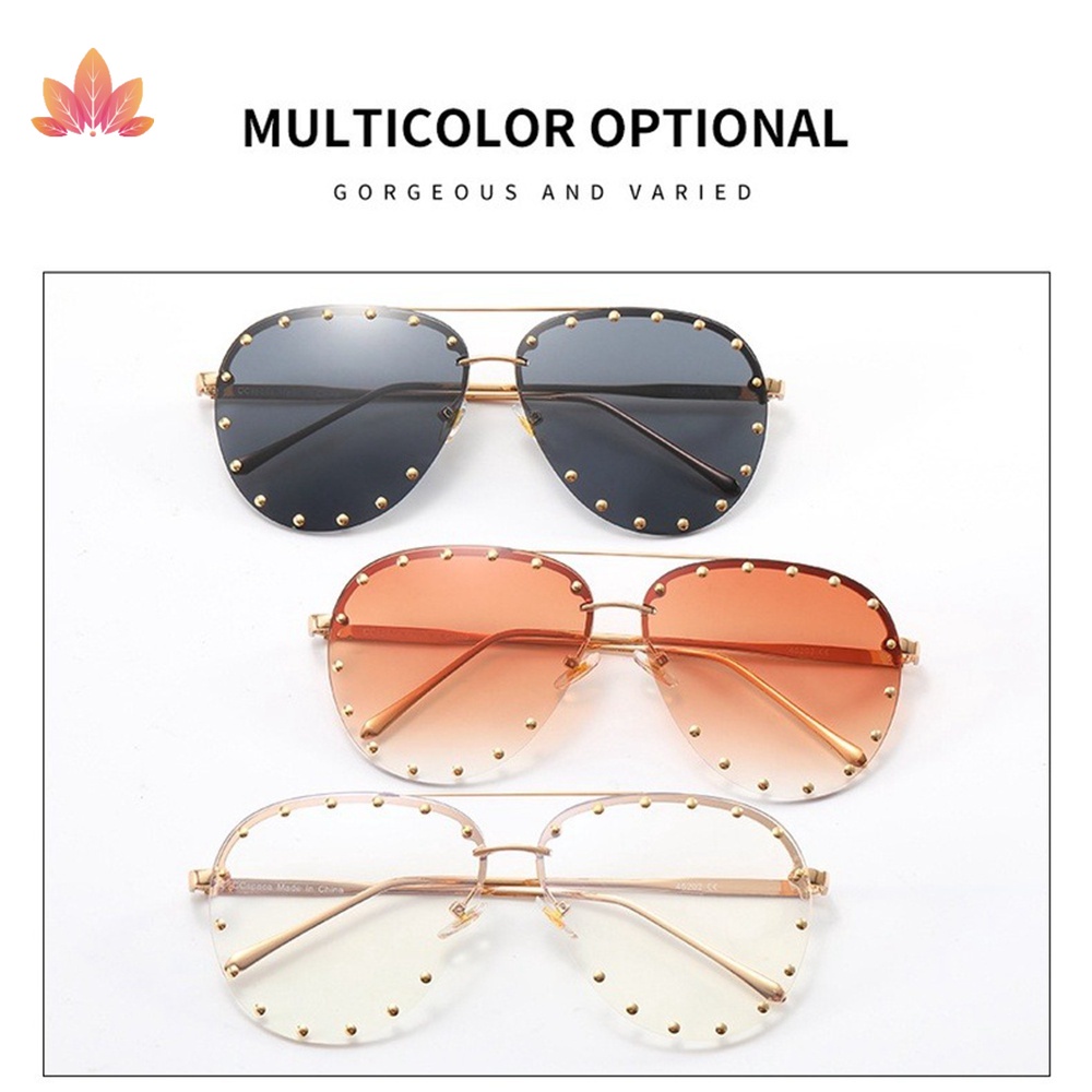 Dây Đeo Mắt Kính Chống Tia Cực Tím Màu Kẹo Phối Đinh Tán Thời Trang Cho Nữ JP5