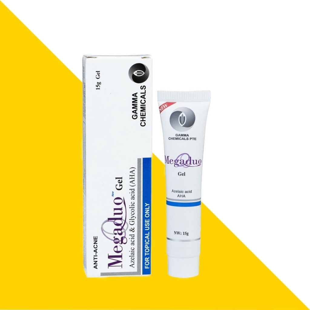 Gel giảm mụn ẩn, giảm thâm, dưỡng da Gamma Megaduo Gel 15g