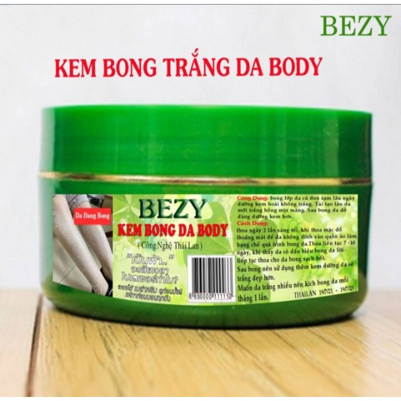 Kem Bong Da Tái Tạo Body Siêu Trắng Nhanh Sau 5 Ngày