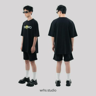 WRHS - Áo thun Oversized Happy Techno Unisex