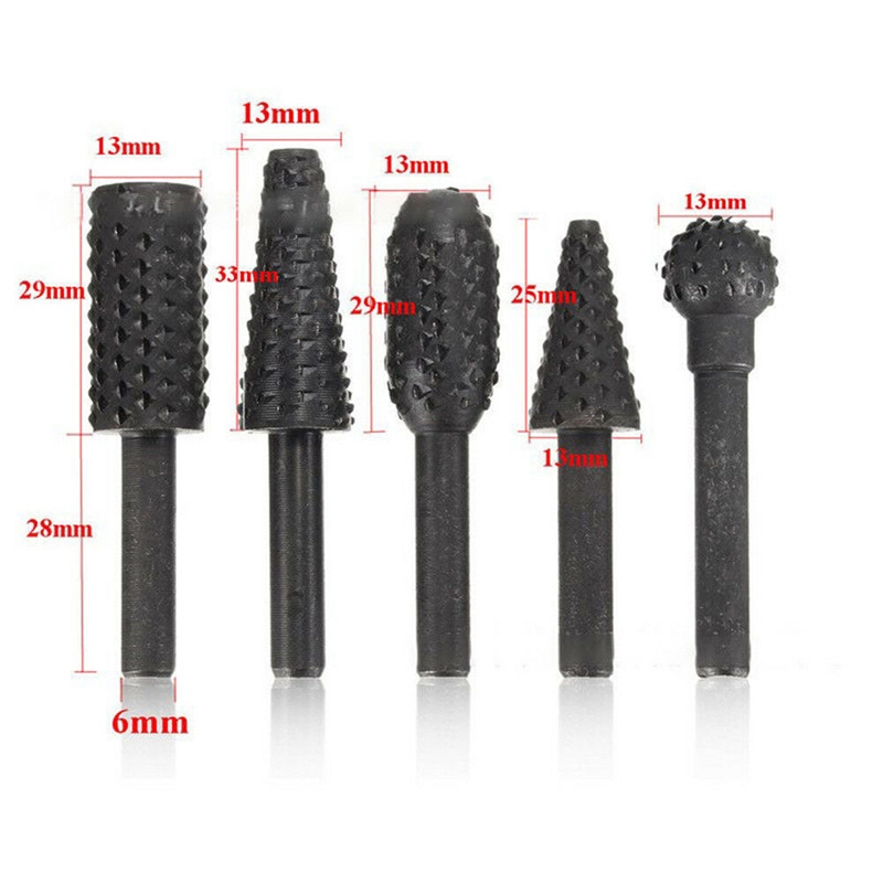 🎉TG 5 CÁI 1/4 '' thân cây Tự làm Khoan Bit Đặt dụng cụ cắt mộc cho công trình & kỹ thuật chung