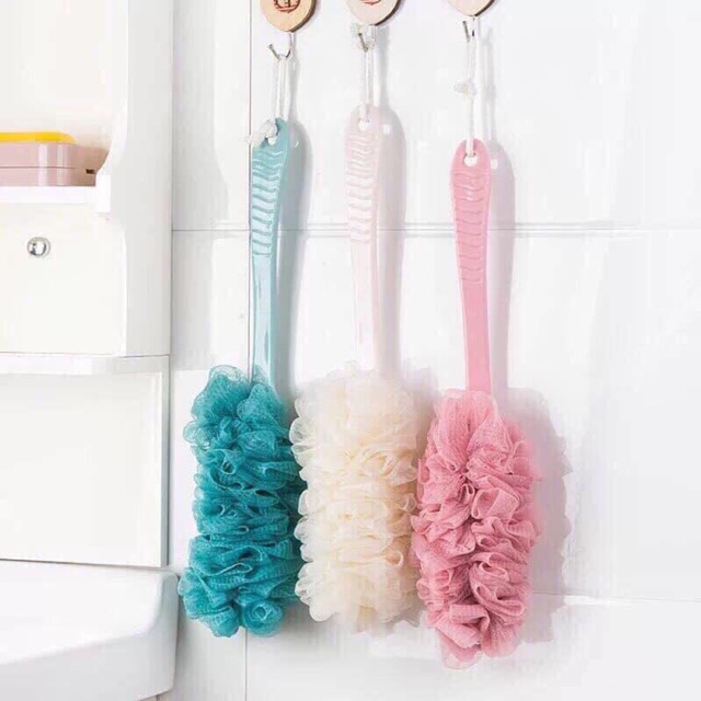 🎉🎉🎉Cọ lưng kèm bông tắm