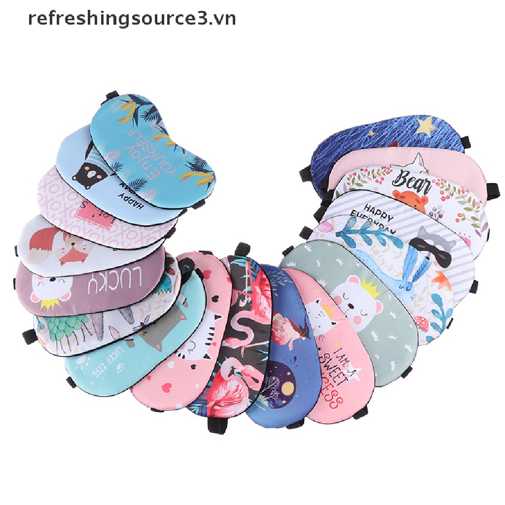 (Hàng Mới Về) Túi Ngủ Vải Lanh cotton Chống Chói