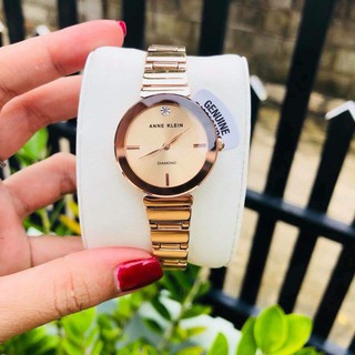 Đồng hồ anne klein ak/2434rgrg diamond size 28mm và size 32mm