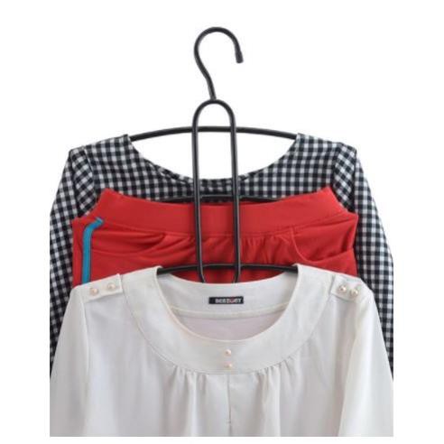 Combo 5 móc 3 tầng thông minh/Móc áo sơn tĩnh điện