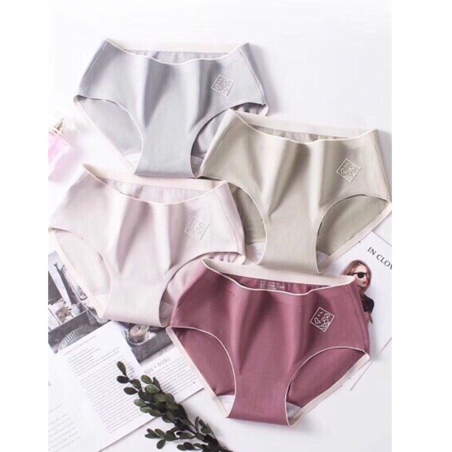 [GIÁ HUỶ DIỆT] Quần lót nữ cottong ép không đường may kháng khuẩn