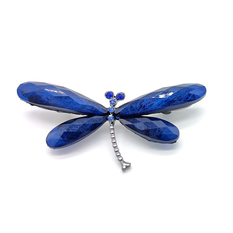 Trâm Cài Áo Hình Chuồn Chuồn Đính Pha Lê Sang Trọng