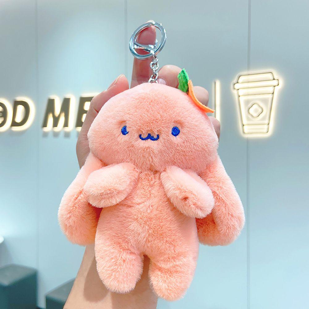 LANFY Móc Khóa Hình Thỏ Nhồi Bông Dễ Thương Cho Bé