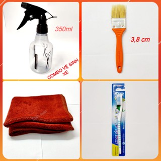 COMBO bộ vệ sinh xe máy tiện dụng cho star x/sr
