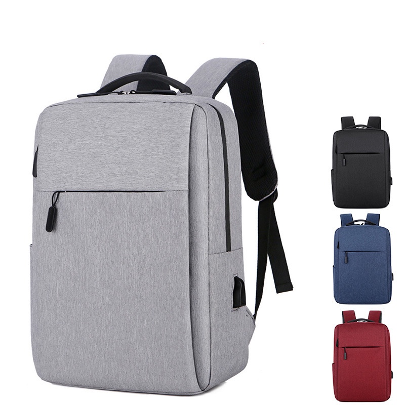 Balo Chuwanglin bằng nylon không thấm nước có cổng sạc cho nam và nữ