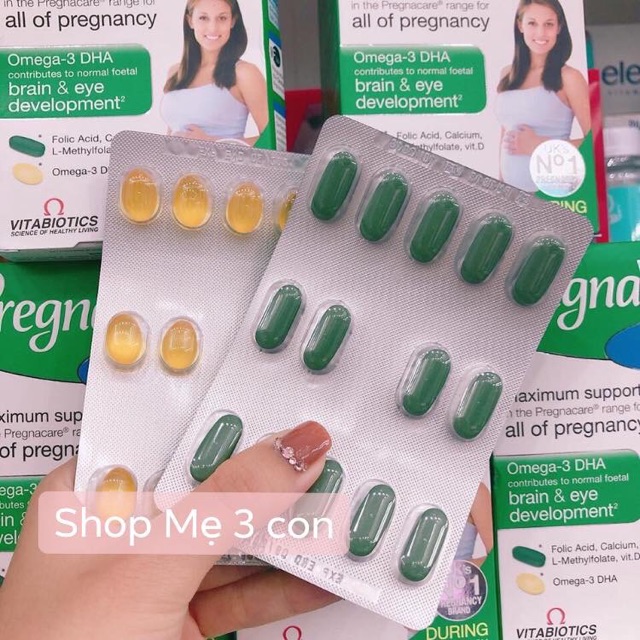 Vitamin Bầu Pregnacare Max UK 84 viên