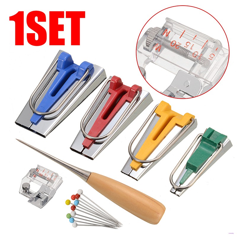 Set 16 Dụng Cụ Kẹp Vải Đa Năng 6mm 12mm 18mm 25mm