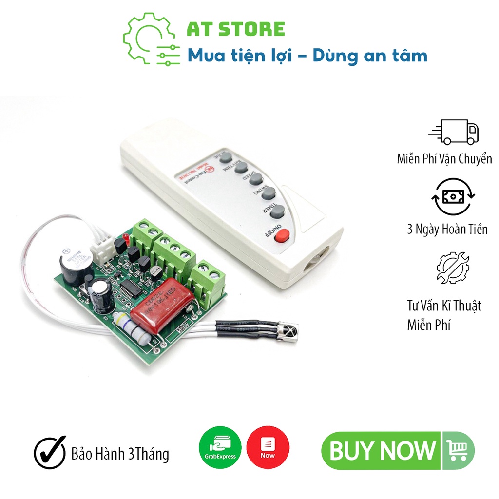 Mạch Quạt Từ Xa FAN01🍀Bo Quạt Đa Năng Hồng Ngoại🍀Mạch Điều Khiển Từ Xa FAN-01 (Thay Thế QT311)