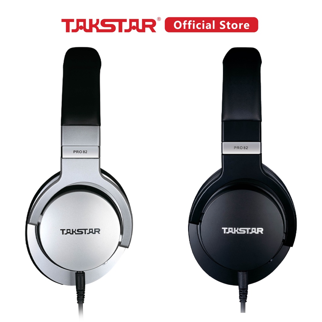 Tai Nghe Chụp Tai Cao Cấp Takstar PRO 82 Chống Ồn, Nghe Nhạc, Kiểm Âm Livestream Hát Karaoke Chính Hãng Bảo Hành 1 Năm