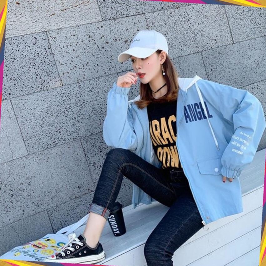 Áo Ulzzang dù 2 lớp nữ M731