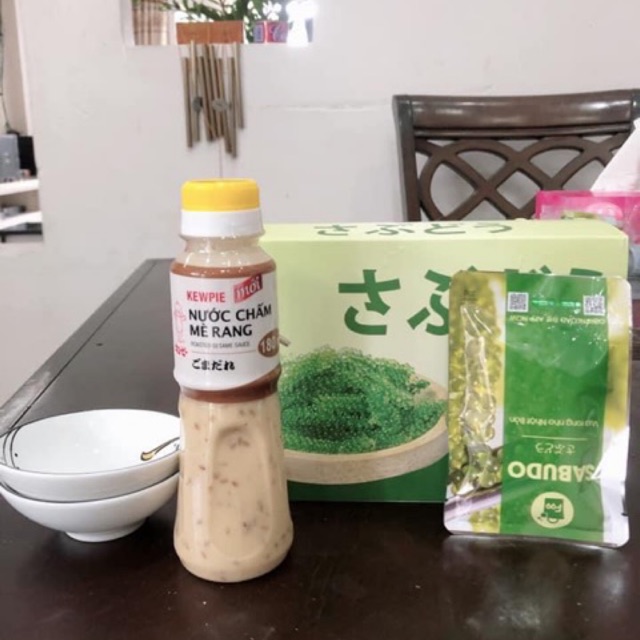 Nước chấm mè rang kewpie chai 180ml - nước sốt mè rang