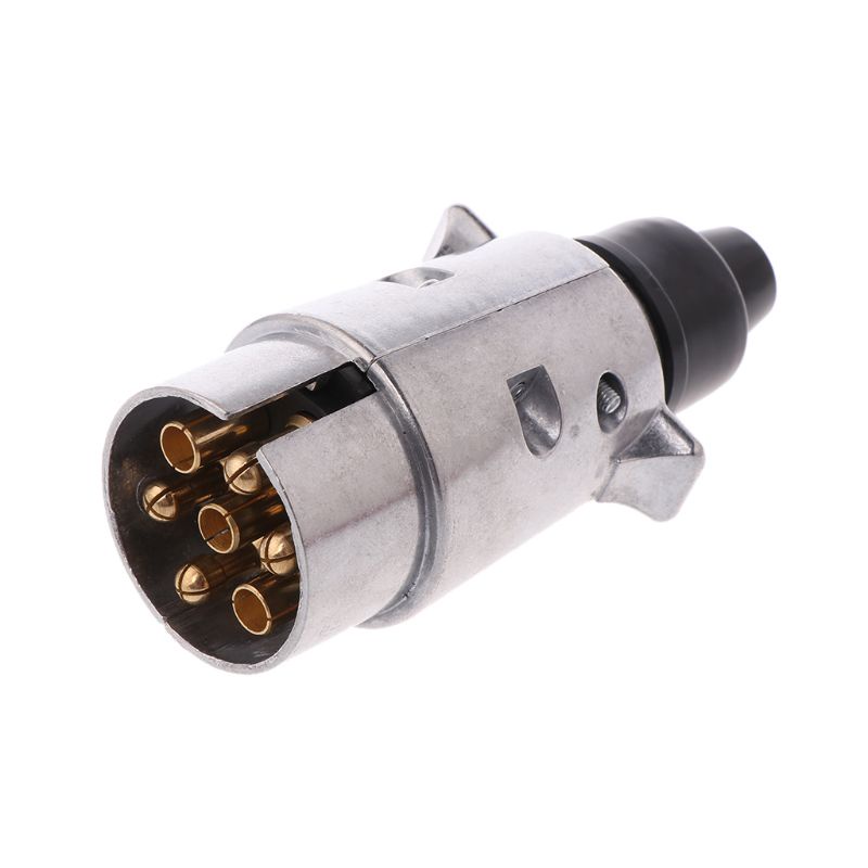 Đầu Nối Phích Cắm EU 7 Chấu 12V Cho Xe Hơi / Xe Tải