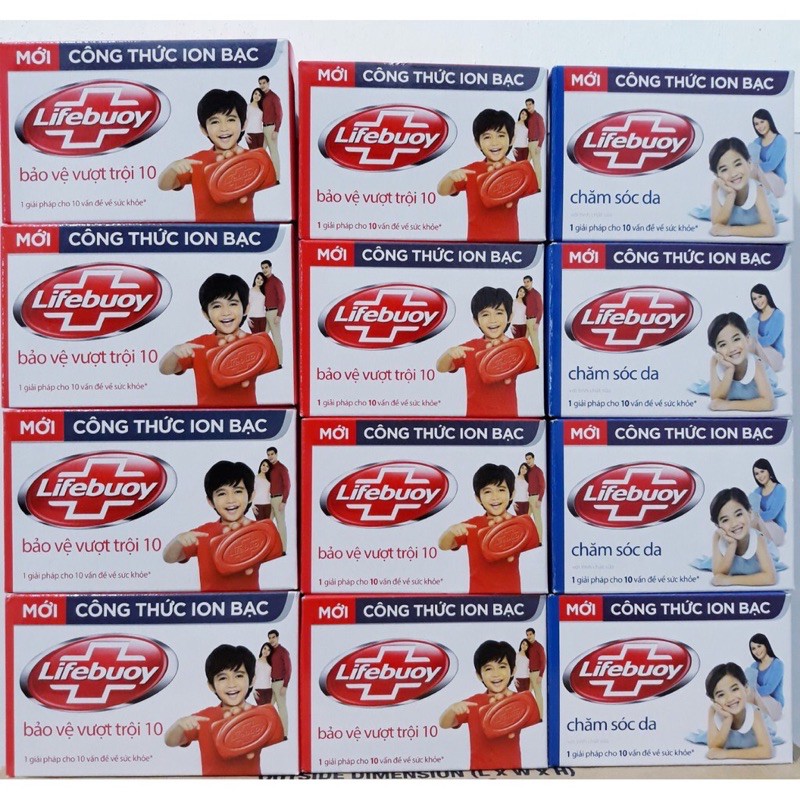 Xà phòng Lifebuoy 90g Bảo vệ cả gia đình