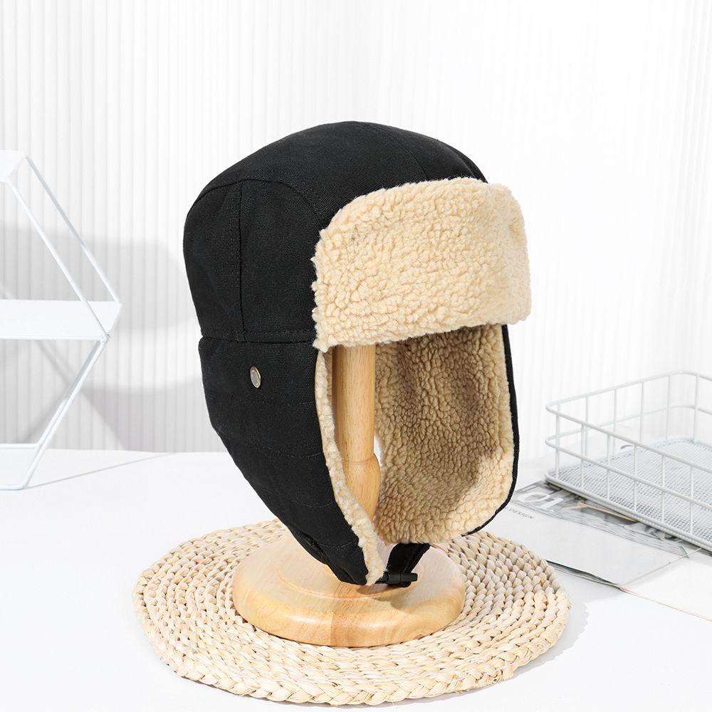 Mũ Bomber Che Tai Giữ Ấm Cho Nam Và Nữ