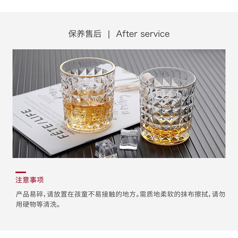 Ly Cốc Uống Đẹp, Cốc Ly thuỷ Tinh Sang Trọng Phong Cách Châu Âu