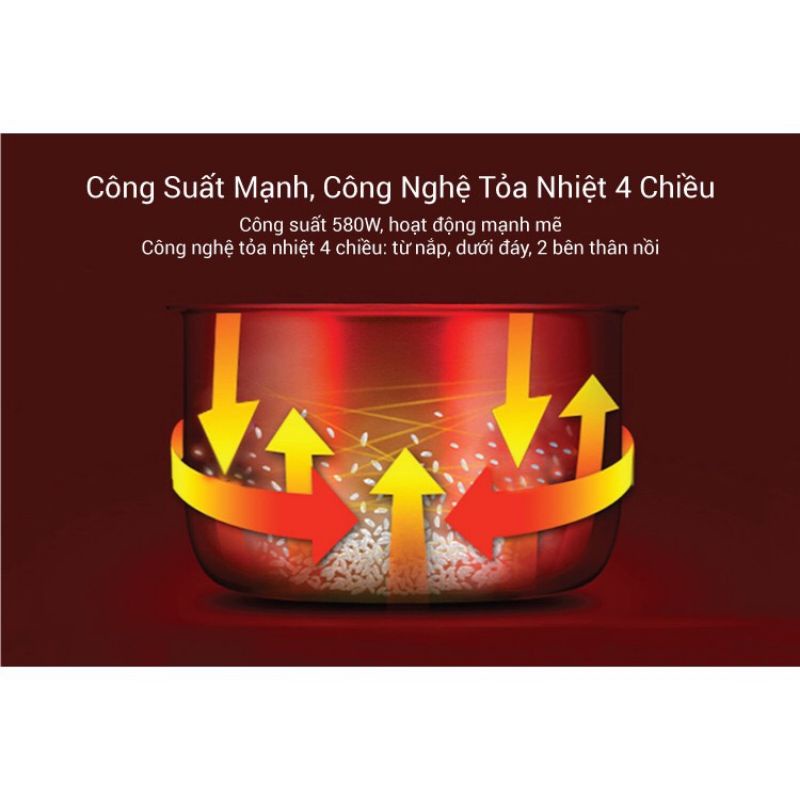 ✅ NỒI CƠM ĐIỆN CUCKOO 1.08L