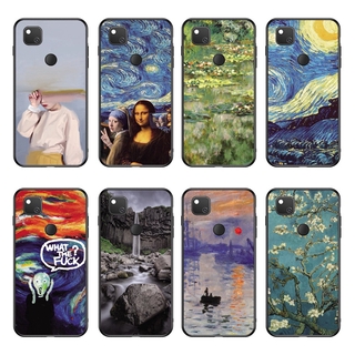 Ốp điện thoại TPU mềm hình bức tranh Van Gogh cho Google Pixel 3A XL /Pixel 4 XL /Pixel 4A