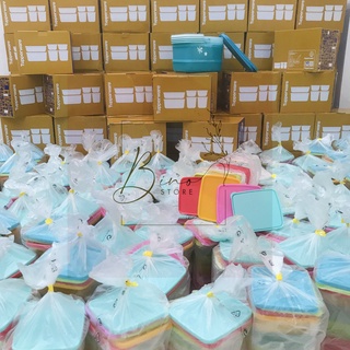 Set 9 Hộp Trữ Ngăn Mát TUP.PER.WARE 4 Hộp 800ml + 5 Hộp 400ml - Hộp Trữ Mát, Trữ Khô nội địa trung<ẢNH THẬT>