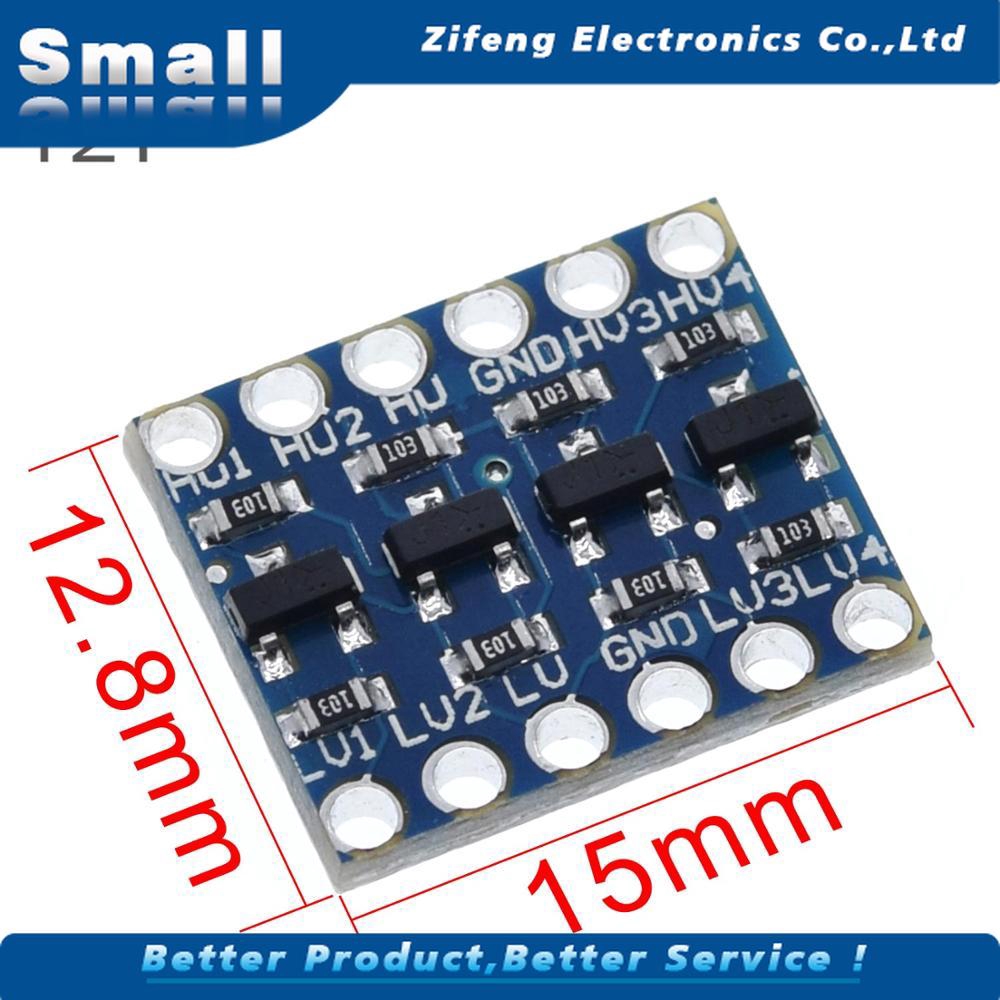 CHANNEL LEVEL 1 Mô Đun Chuyển Đổi 4 Kênh Iic I2C Logic 5v Sang 3.3v