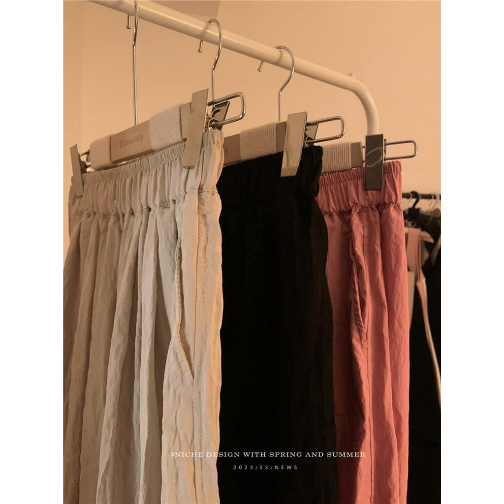 Áo Dây Dệt Kim Mỏng Dáng Rộng Cổ Yếm Phối Tua Rua Thời Trang Sành Điệu 63359