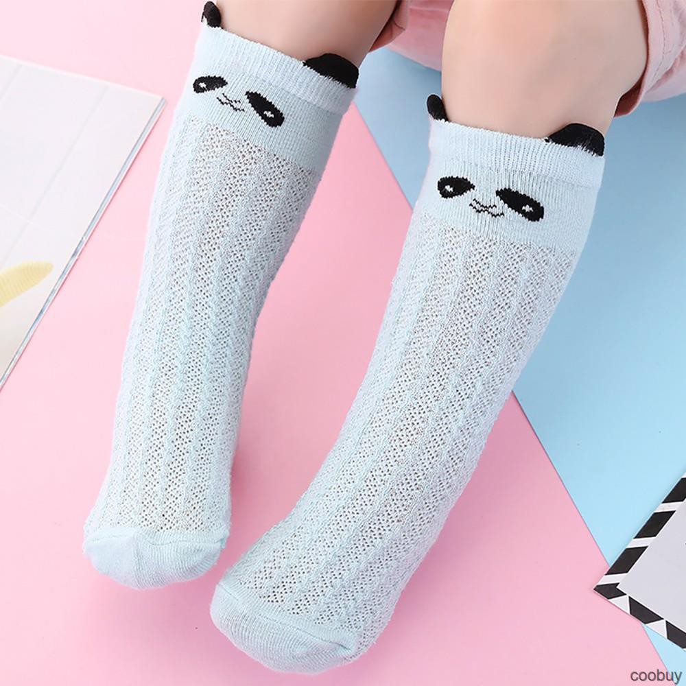 Vớ Cotton Giữ Ấm Chống Trượt Thoáng Khí Cho Bé Gái Sơ Sinh