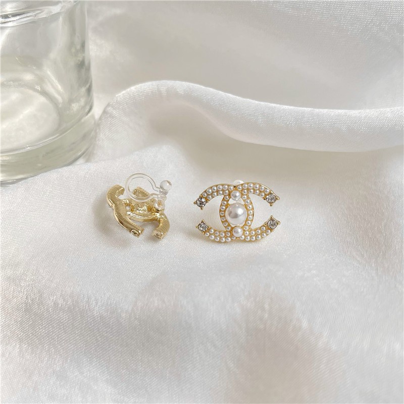 Hoa tai mạ bạc 925 đính ngọc trai giả nhỏ xinh xắn thời trang 2021 dành cho nữ