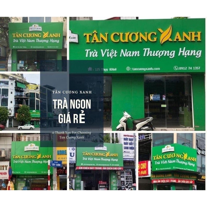 Trà Ướp Hoa Nhài 100gr / 200gr / 500gr TÂN CƯƠNG XANH