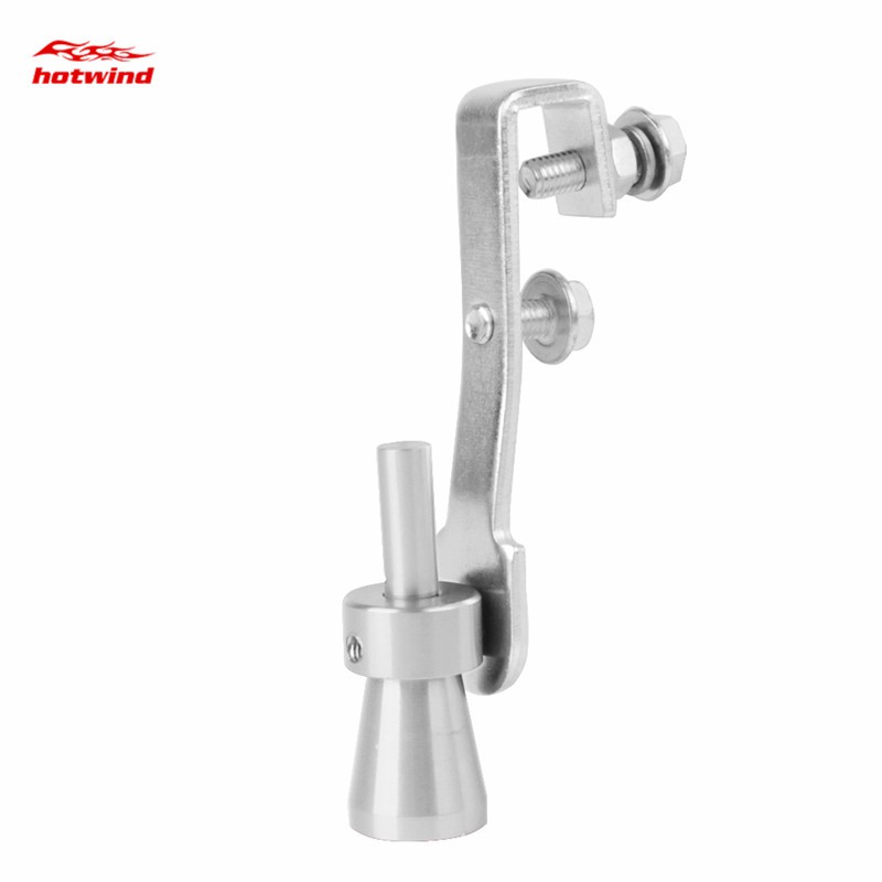 Universal Turbo Sound Whistle Exhaust Pipe BOV Aluminum Car Motorcycle Accessories Size S