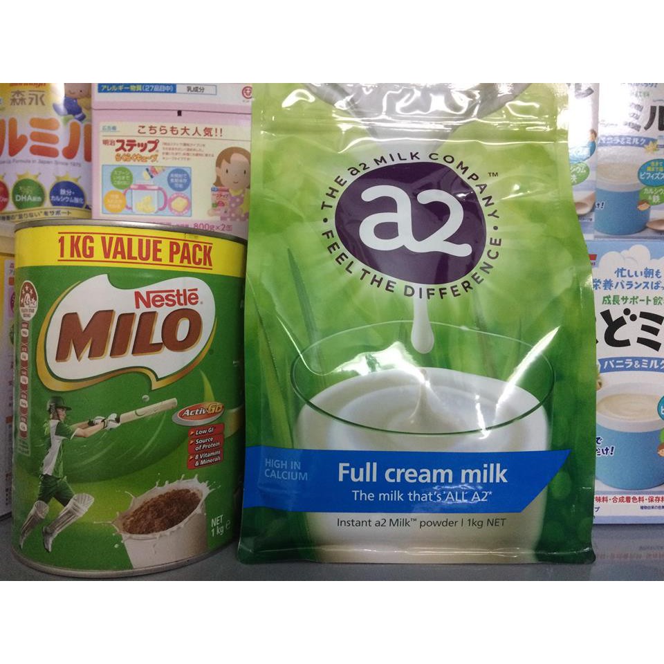 Sữa tươi A2 nguyên kem nội địa Úc túi 1kg (date: 01/2024)