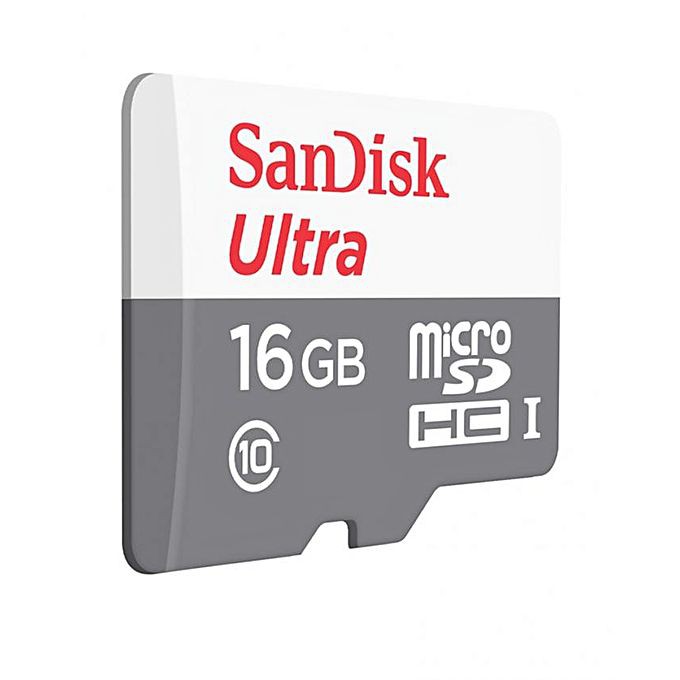 Thẻ Nhớ Sandisk Ultra 16gb Class 10 Tốc Độ 80mb / S Micro Sd - 16gb Hp