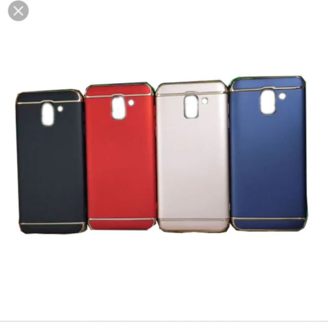 Ốp lưng 3 mảnh Plastic 360 cho samsung j6 2018
