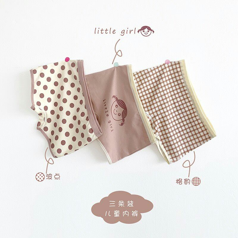 Set 6 quần chip lót đùi và tam giác cho bé (chọn size và mẫu)