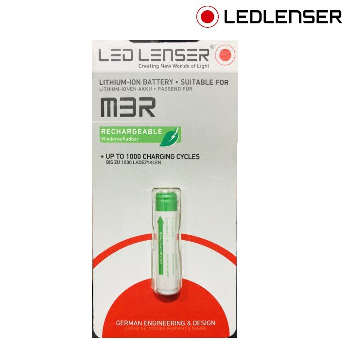 Phụ Kiện Pin Sạc Lithium - ion LEDLENSER 10440 3.7V 320mAh, Cho M3R, P3R, Hàng Chính Hãng  - HIBUSHOP