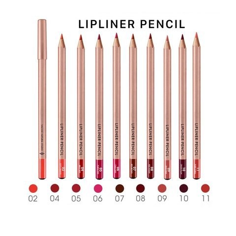 Chì kẻ môi VACOSI Lipliner Pencil