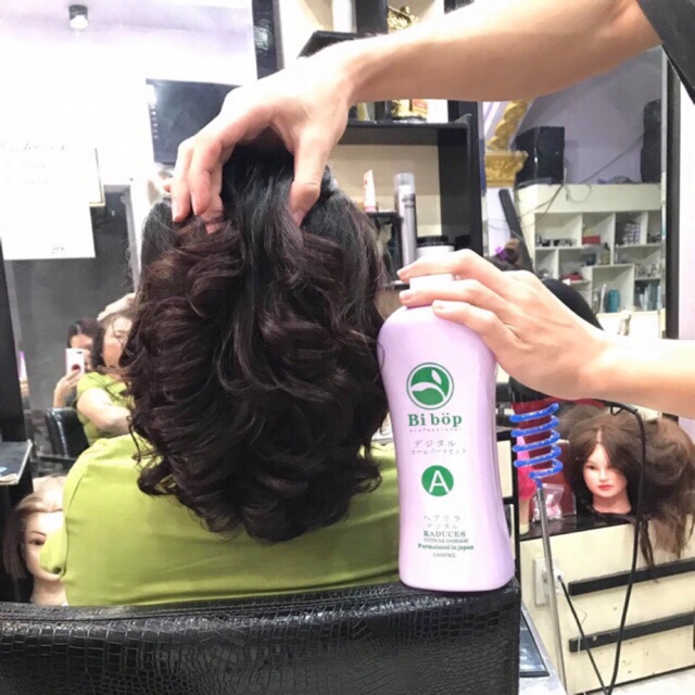 Thuốc uốn nóng kỹ thuật số công nghệ Nhật Bản