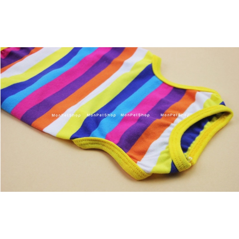 [Xả hàng] Áo ba lỗ sắc màu cho thú cưng