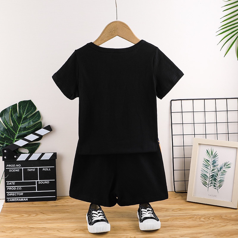 Combo bộ đồ bé trai 4-7 tuổi tay ngắn áo phông quần đùi set mùa hè thời trang cho bé trẻ em